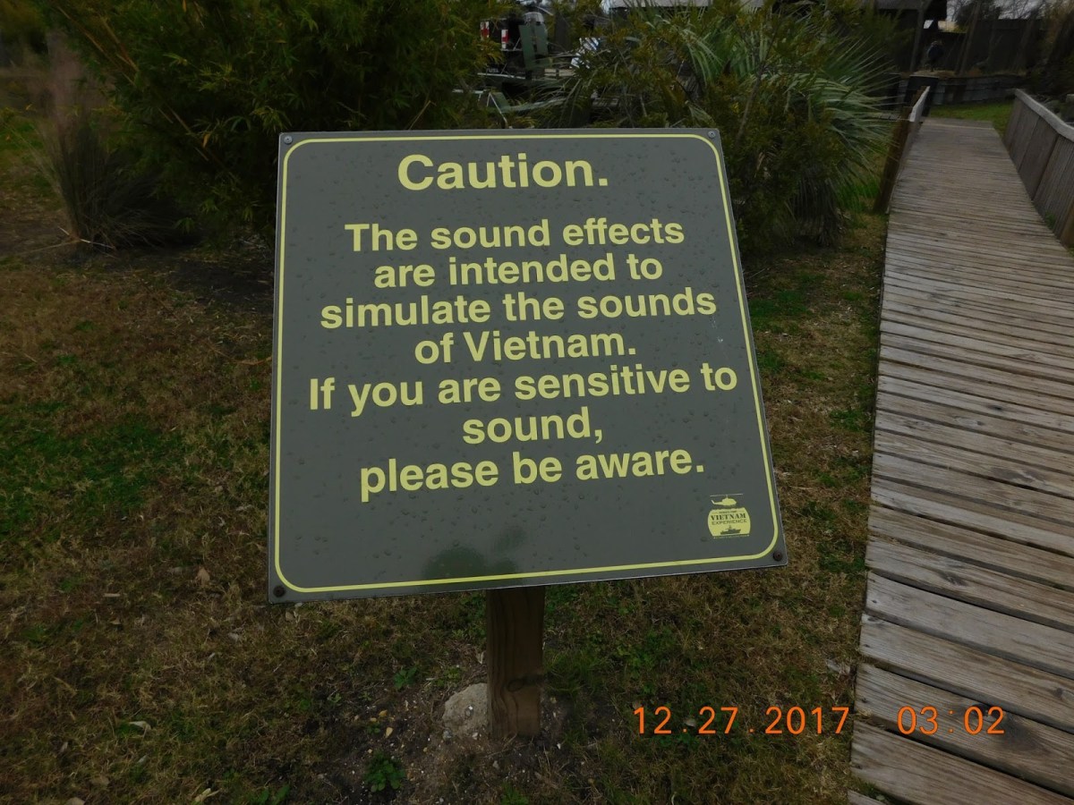 Walk into a base camp in Viet Nam……………..